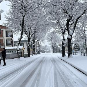 Sakaryada vatandaşlar, yeni yıla karla uyandı