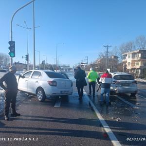 Samsun’da trafik kazası: 4 kişi yaralandı