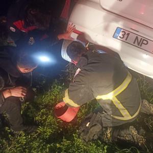 Otomobil ağaca çarptı: 1 yaralı