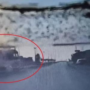 TIRın servis minibüsüne çarptığı kaza, araç içi kamerasında