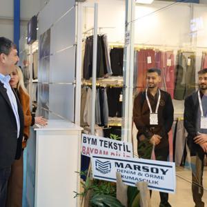 Başkan Yıldız, tekstil fuarında sektör paydaşlarıyla görüştü