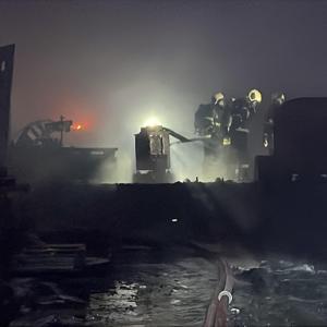 Kocaelide metal işleme tesisinde yangın