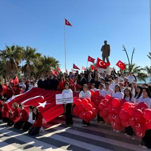 Silifke’de bayrak sevgisi etkinliği