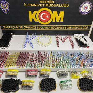 Mersinde binlerce litre etil alkol ele geçirildi