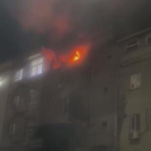 İstanbul - Bağcılar’da karton bardak imalathanesinde yangın