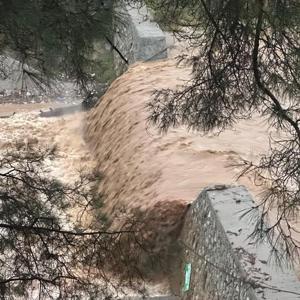 Aydın’da dere taştı; 9 ev tedbir amaçlı tahliye edildi