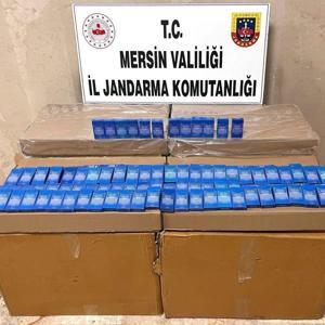Mersin’de kaçak sigara operasyonu
