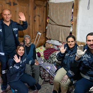 Evde bakım hizmetleri kentin dört bir yanında