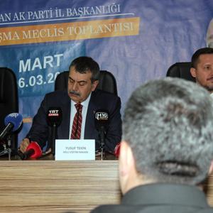 Bakan Tekin: Eğitim çalışanlarına yönelik şiddetin azaltılması için çok yoğun çaba gösterdik (2)