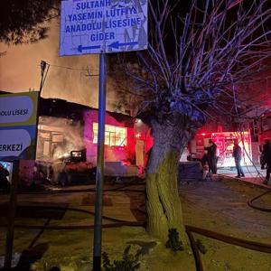 Aydın’da müstakil evde çıkan yangın söndürüldü