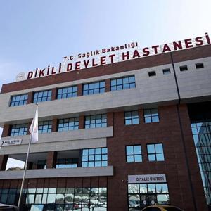Dikilinin 75 yataklı yeni devlet hastanesi hizmete girdi