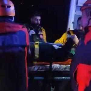 Elazığ’da otomobil şarampole yuvarlandı: 5 yaralı