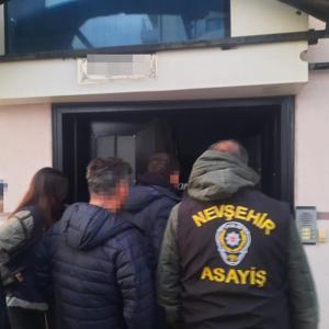 Nevşehir’de fuhuş operasyonu: 7 gözaltı