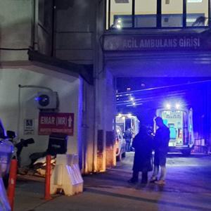 Evinde çıkan yangında ağır yaralandı