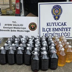 Aydında sahte içki operasyonu: 3 gözaltı