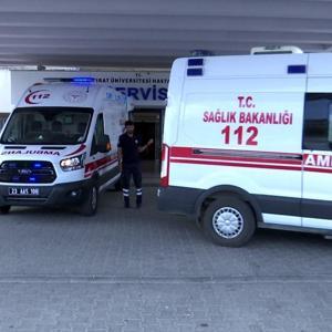 Elazığ’da iskele çöktü; 4 işçi yaralandı