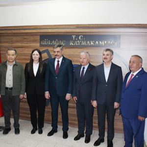 Bakan Çiftçi, kaymakamlık yaptığı ilk görev yeri olan ilçeyi ziyaret etti