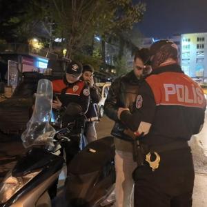 Kadıköyde helikopter destekli Huzur İstanbul denetimi