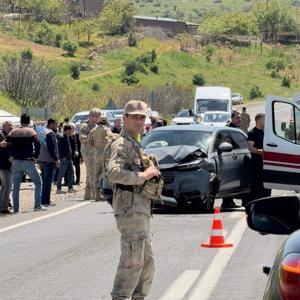 Mardin’de 5 aracın karıştığı kazada 4 yaralı