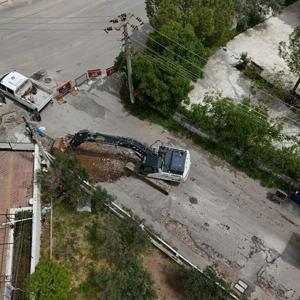 Düğerekte yol çalışmaları başladı