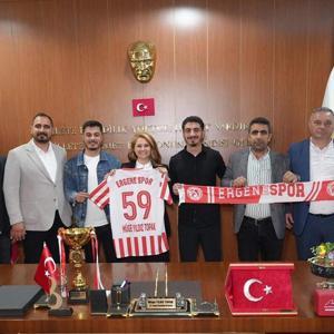Ergenespor’dan Başkan Topak’a ziyaret