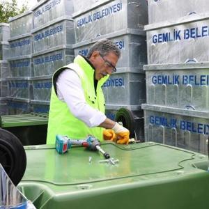 Gemlik’te temizlikte tasarruf ve yeni nesil konteyner dönüşümü