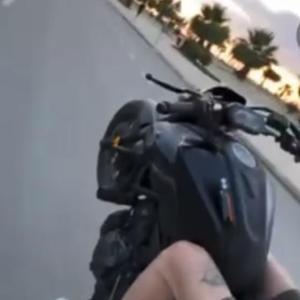 Motosikletle akrobasiye ceza
