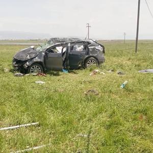 Şırnak’ta takla atan otomobilin sürücüsü yaralandı