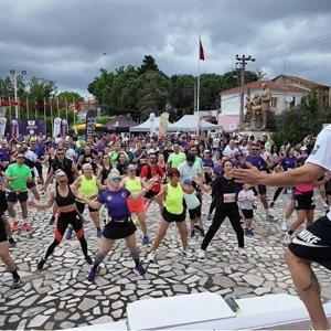 Foçada maraton coşkusu