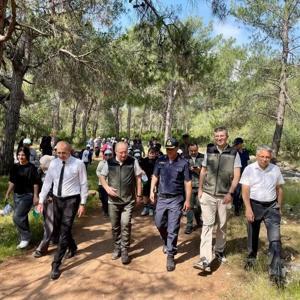 Erdemlide orman yangınlarına karşı farkındalık yarattılar