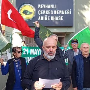 Reyhanlıda Çerkes Soykırımı ve Sürgününün 162nci yıl dönümü anıldı