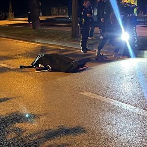 Bursada motosikletle refüje çarpıp savrulan sürücü öldü
