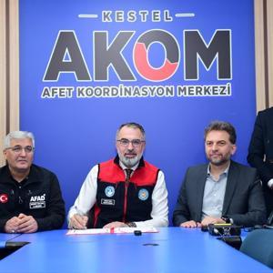 Kestel’de afetlere hazırlık için iş birliği protokolü imzalandı