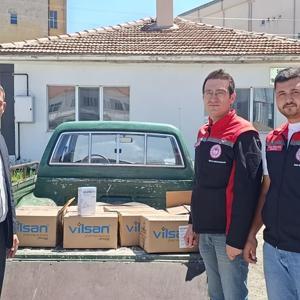 Şarkışlada kene ve haşerelere karşı ilaçlama yapıldı