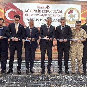 Mardinde Güvenlik Korucuları Birlik ve Dayanışma Federasyonu kuruldu