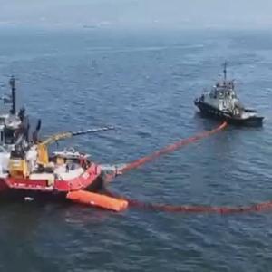 Gemlik Körfezi’nde deniz kirliliğine karşı Acil Müdahale Tatbikatı