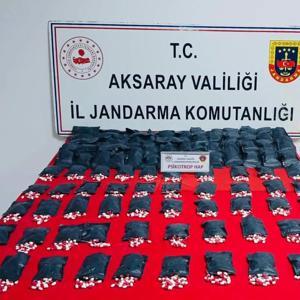Aksaray’da 14 bin 672 adet uyuşturucu hap ele geçirildi