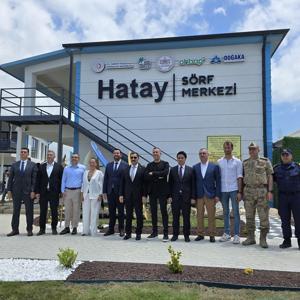 Hatayda yeni sörf yerleşkesi açıldı