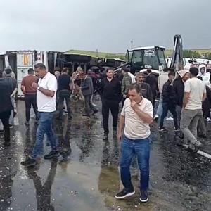Ağrı’da 2 trafik kazasında 1 kişi öldü, 6 kişi yaralandı