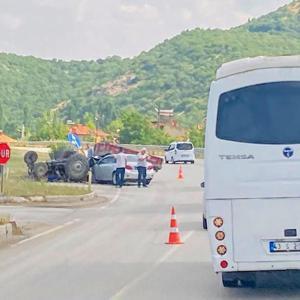 Kütahya’da kaza; 3 yaralı