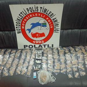 Polatlıda 446 gram eroin ele geçirildi