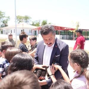 Yenişehir Hayvan Bakımevi Ve Doğal Yaşam Alanı kapılarını çocuklara açtı