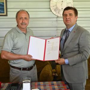 Şehit Yusuf Ergünün ailesine Şehadet Belgesi teslim edildi