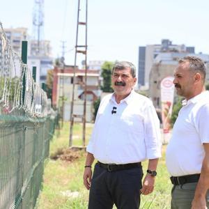 Toroslar Belediyesi, sulama kanalının etrafını çitle kapattı