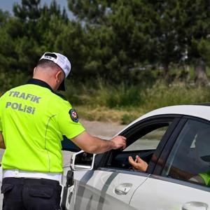 Boluda trafik denetimlerinde bin 337 sürücüye ceza