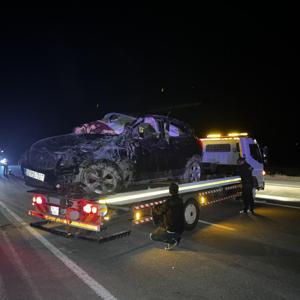 Otomobil şarampole devrildi; 1 ölü, 3 yaralı