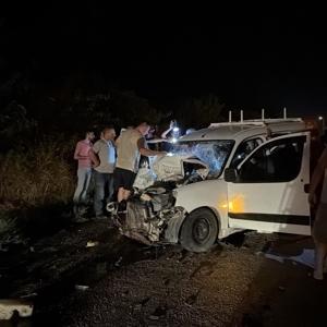Kozanda zincirleme trafik kazası: 2 yaralı