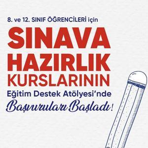 Didim Belediyesinden öğrencilere sınava hazırlık desteği
