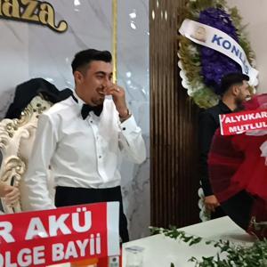Damada düğünde altın yerine araç lastiği hediye etti
