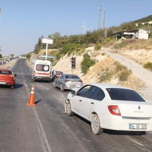 Gaziantep’te zincirleme kaza; 1 yaralı
